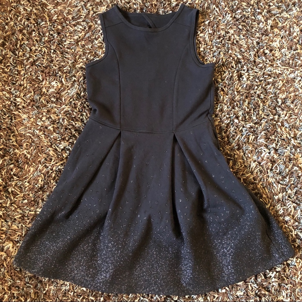 Abercrombie Kids Sparkle Black Dress Size 7/8